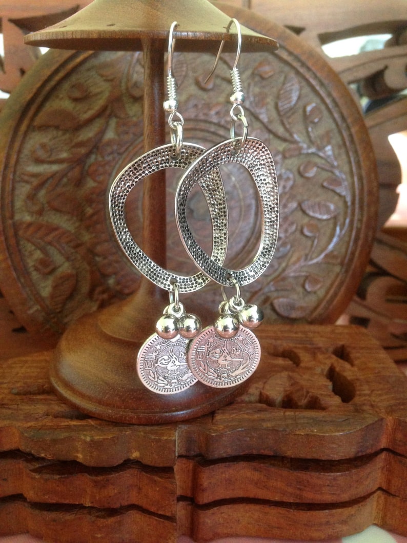 Bohemian Earrings Ethnic Earrings Boho Earrings Tribal Etsy UK