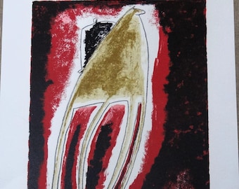 Patrick Wolff Signed Original Lithograph - Proud Warrior on Arabian Stallion Equestrian Art