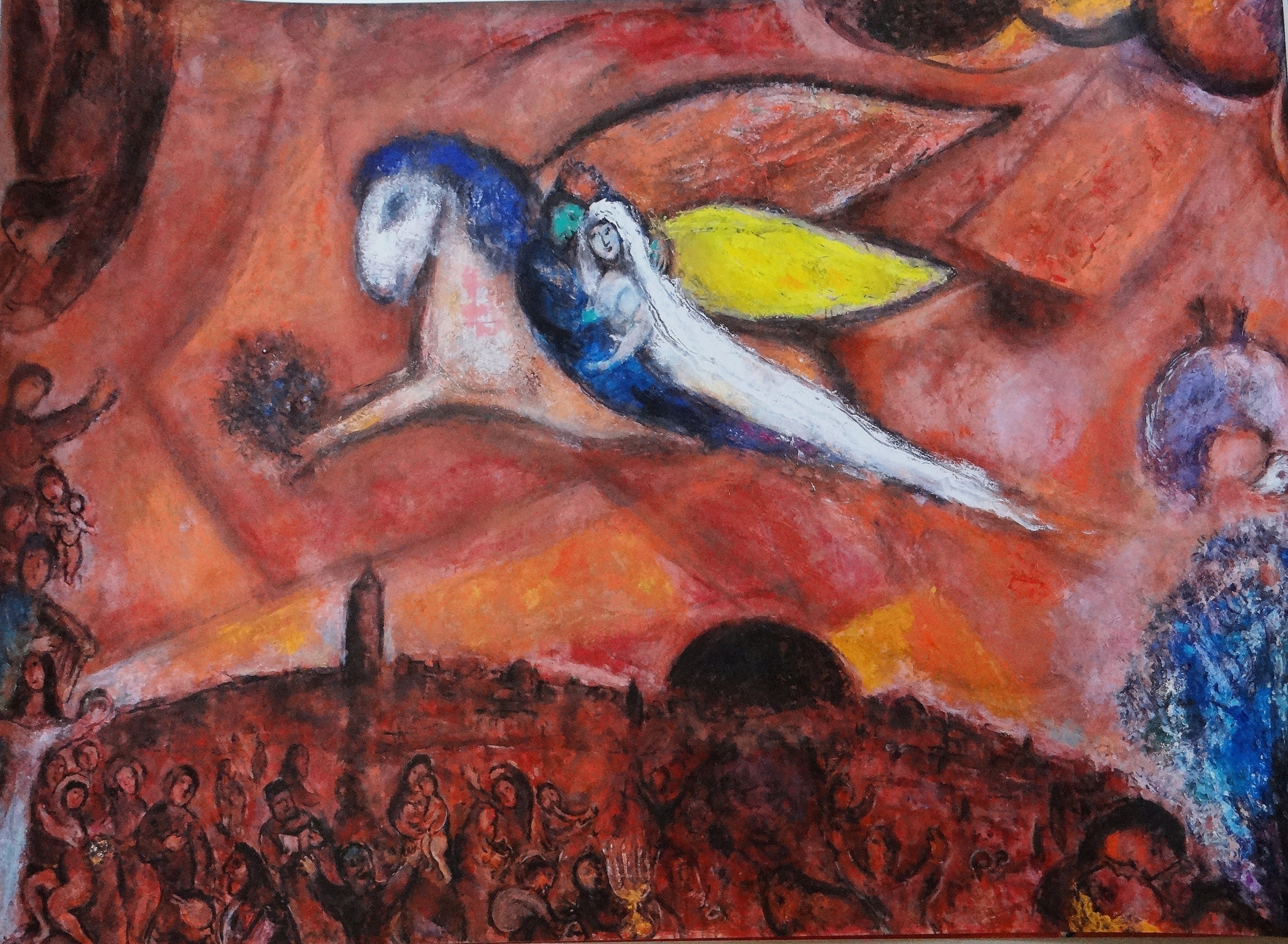 Marc Chagall Museum Art Poster Song of Songs IV Solomon Etsy