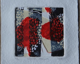 Original Aquagravure Signed Bernard Alligand - Limited Edition 30 - French Contemporary Art - Unique Gift