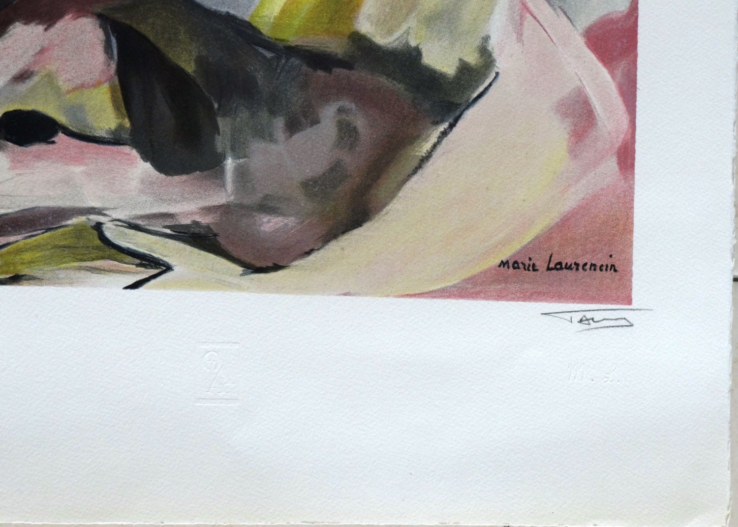 Marie Laurencin, Signed Interpretation Lithograph, Young