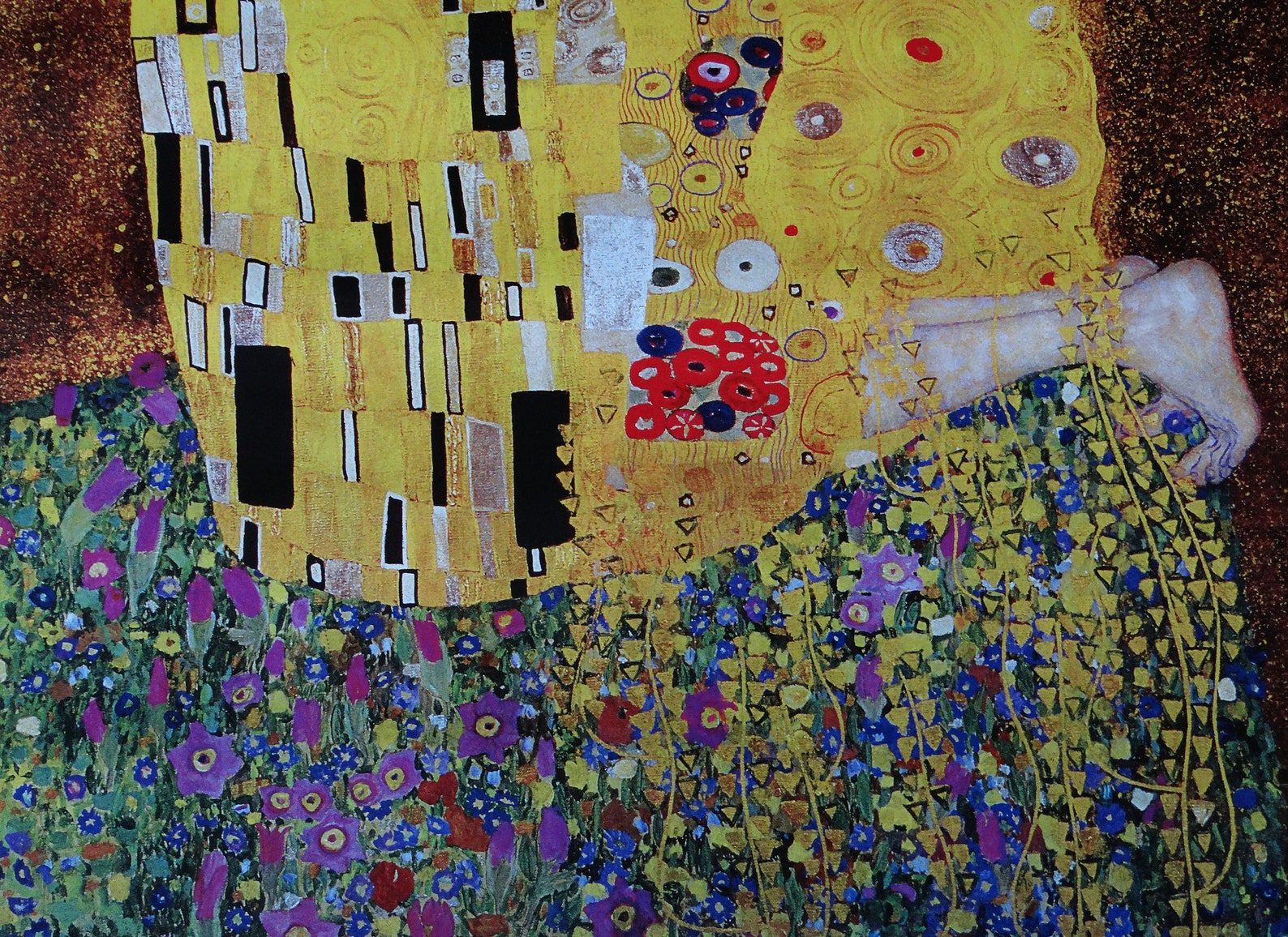 Gustav Klimt Poster the Kiss Poster