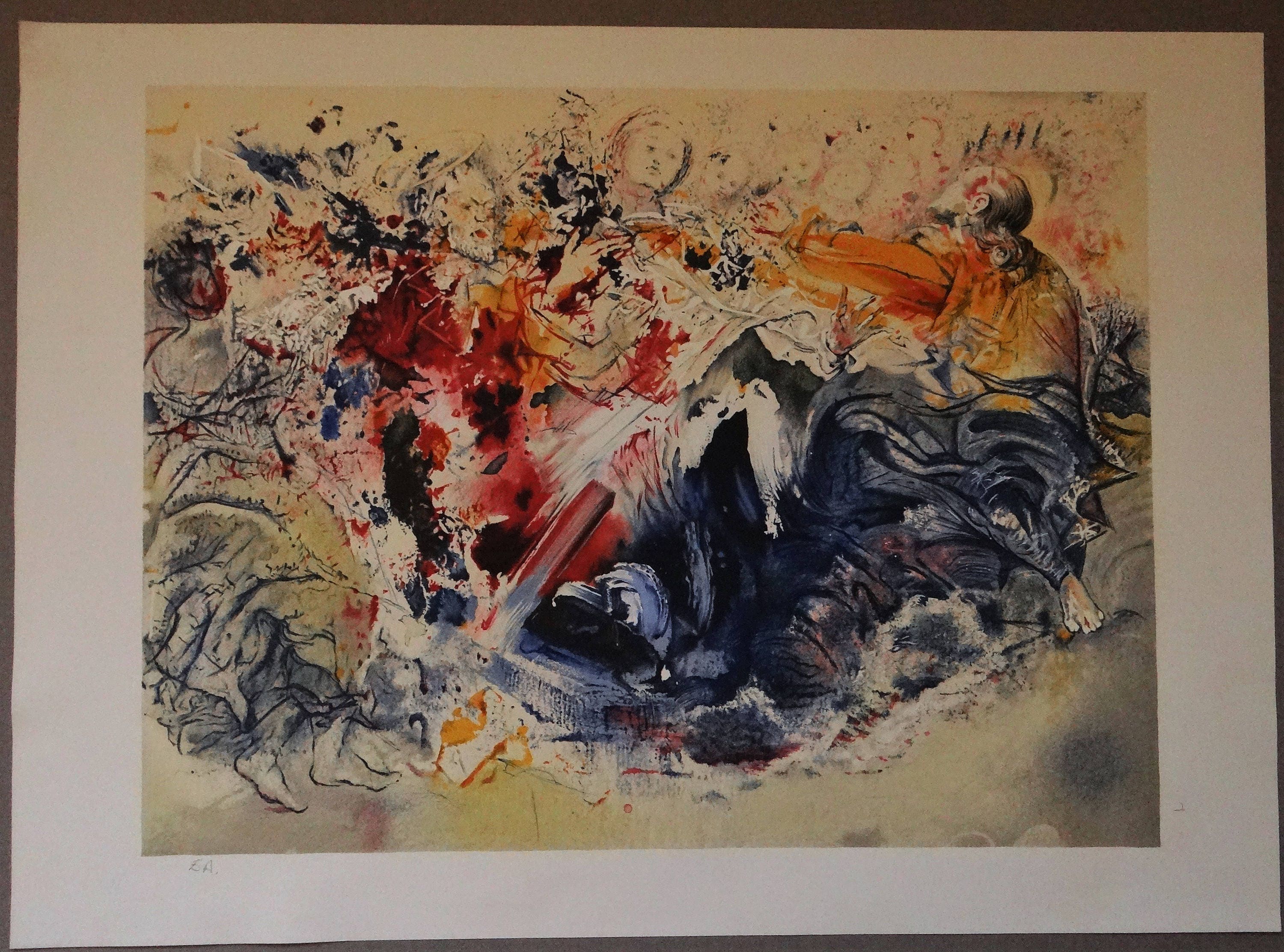 Петушиные бои дали картина