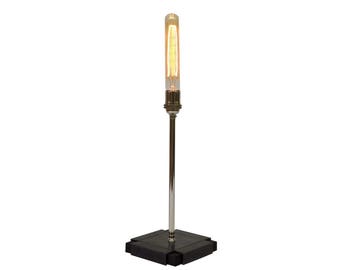 Modern Table Lamp, Modern Lamp, Desk Lamp, Small Lamp, Filament Bulb, Antique Bulb, Lighting, Lamp, Table Lamp - "The SOLO Lamp"