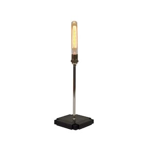 Modern Table Lamp, Modern Lamp, Desk Lamp, Small Lamp, Filament Bulb, Antique Bulb, Lighting, Lamp, Table Lamp - "The SOLO Lamp"