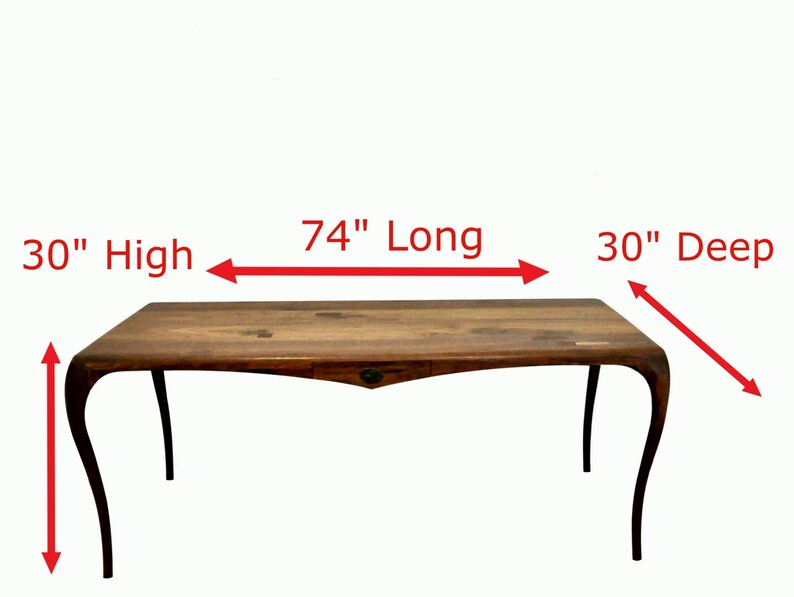 Modern Desk Mid Century Desk Mid Century Modern Desk Etsy