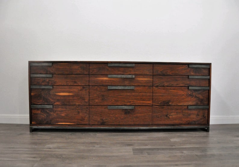 Modern Dresser, Mid Century Modern Dresser, Mid Century Dresser, Walnut Dresser, Rustic Dresser, Farmhouse Dresser, The Marcelino Dresser image 2