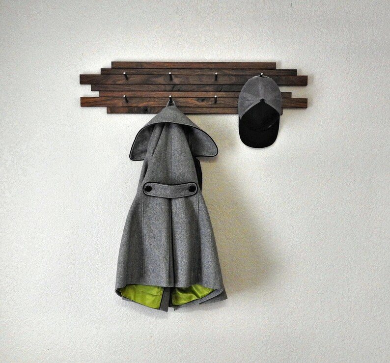 Modern Hat Rack Modern Coat Rack Mid Century Hat Rack Mid Etsy