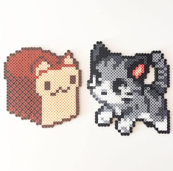 Kitty perler beads by Pumandel on DeviantArt