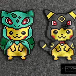 Pikachu Bulbasaur and Pikachu Umbreon