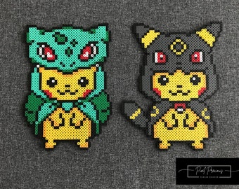 Pikachu Bulbasaur and Pikachu Umbreon