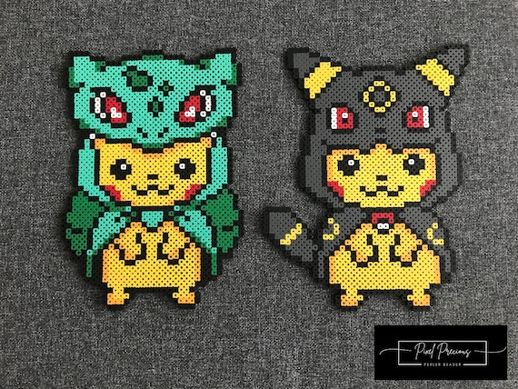 Pikachu Bulbasaur and Pikachu Umbreon