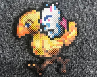 Moogle montando un chocobo