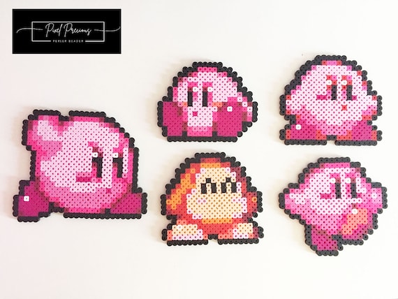 Kirby Set #2 Perler Bead - Etsy