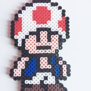 Super Mario Bros Rospo Perler Perad