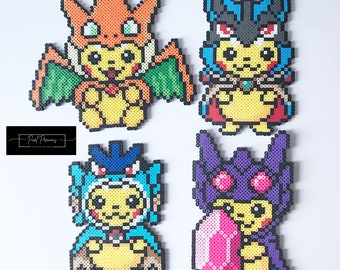 Pikachu Charizard x Pikachu Lucario x Pikachu Gyrados x Pikachu Sableye