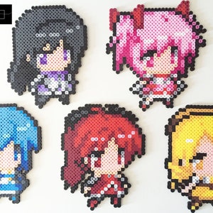 Puella Magi Madoka Magica: Homura Akemi, Kyouko Sakura, Madoka Kaname, Mami Tomoe, Sayaka Miki