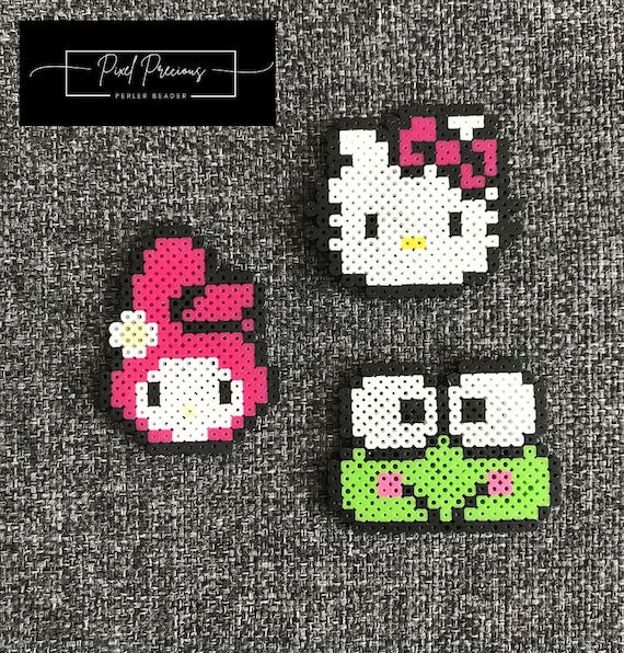 Hello Kitty, My Melody & Keroppi with MINI Beads