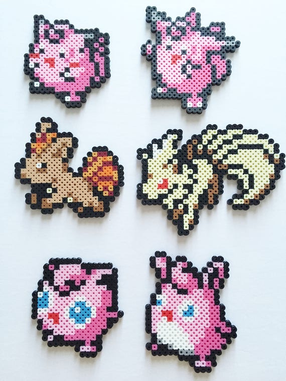 Pokemon Gen 1 35 40 Clefairy Clefable Vulpix Ninetales Etsy