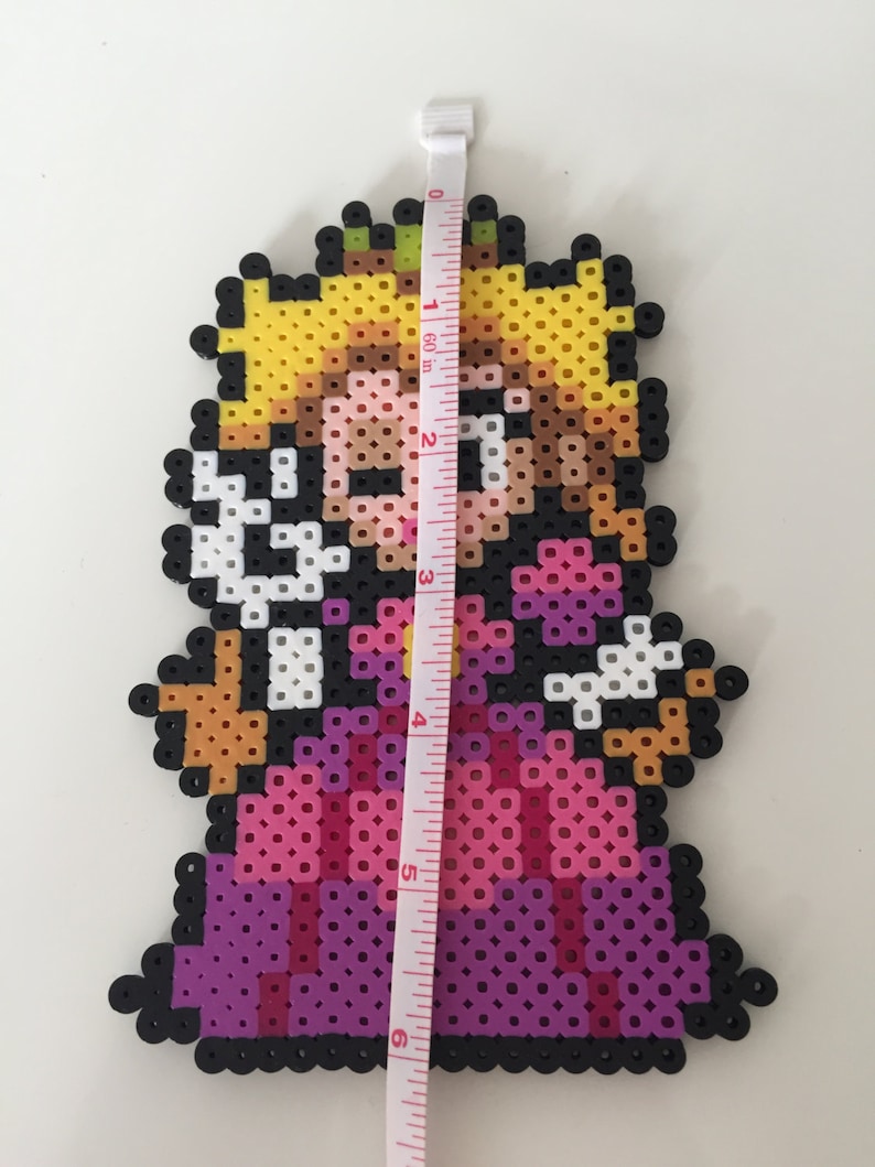 Mario, Luigi or Princess Peach Perler Bead image 3