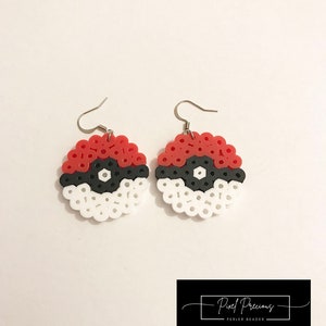 SALE Pokeball Ohrringe