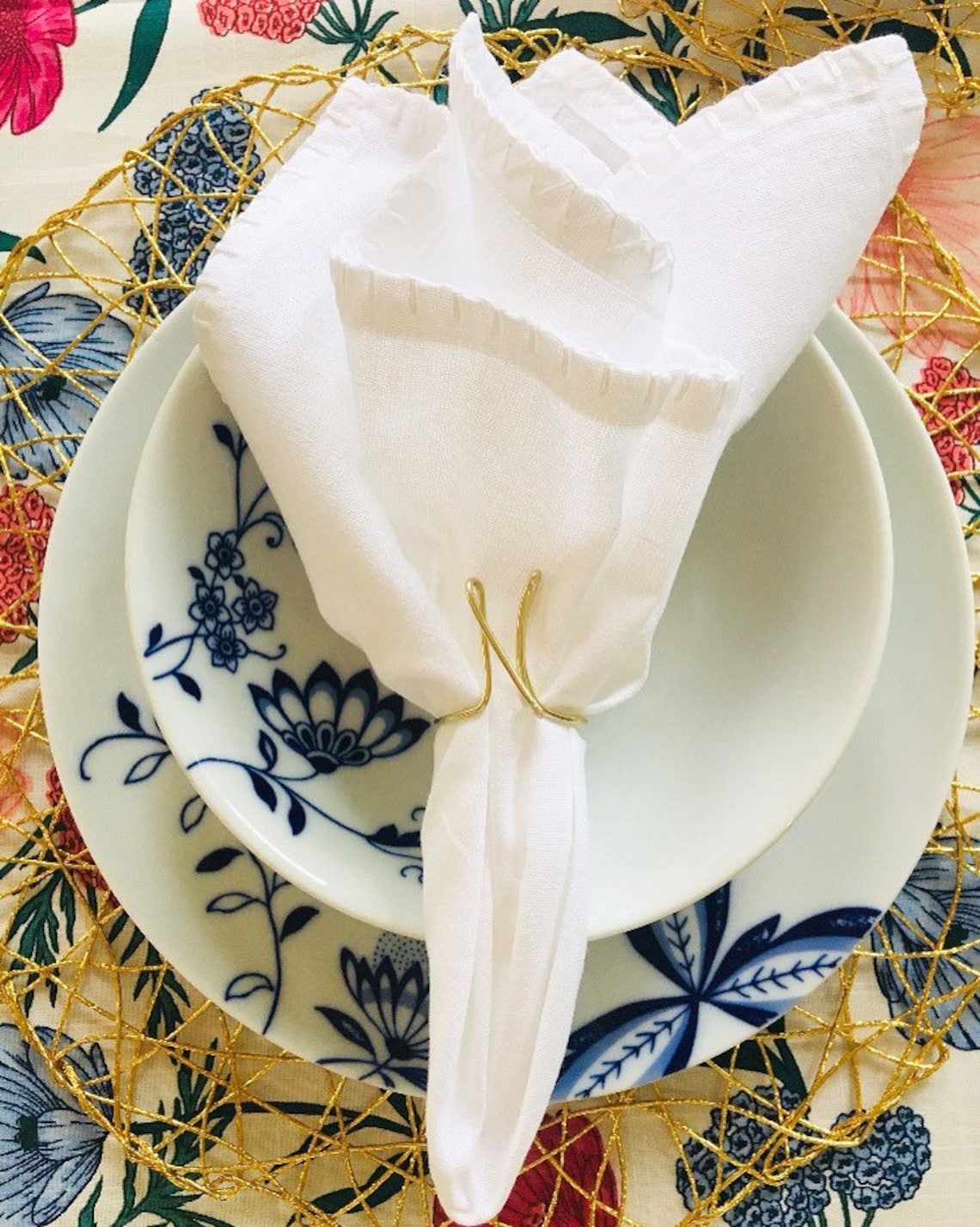 Holiday Napkin Rings Personalized Napkin Rings Initial Etsy