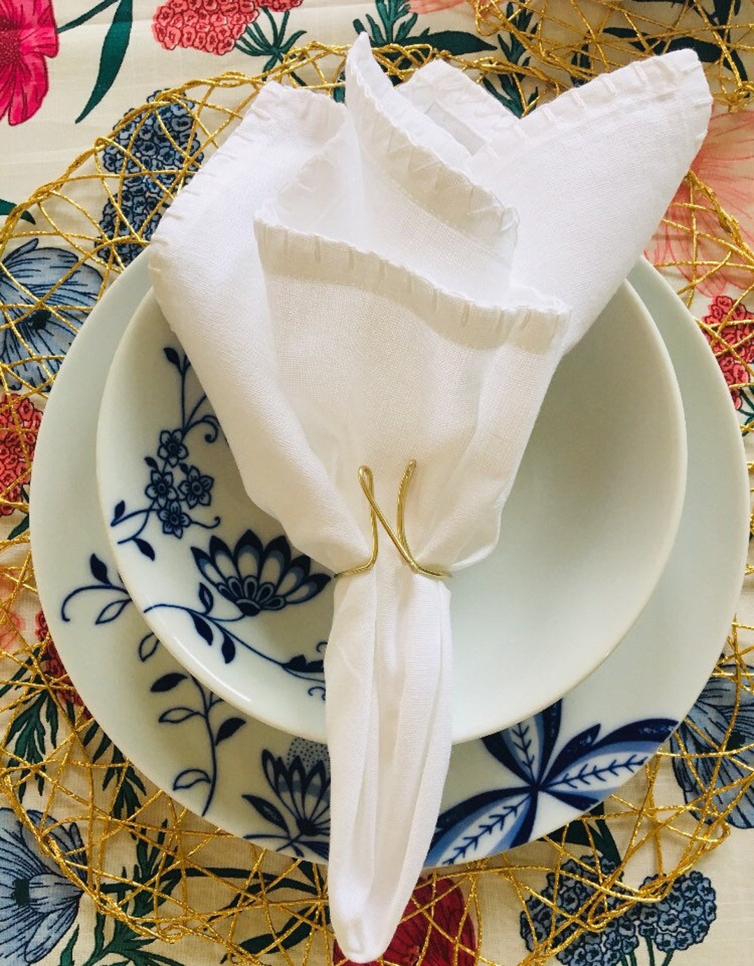 Napkin Rings Personalized Napkin Rings Initial Napkin Rings Etsy