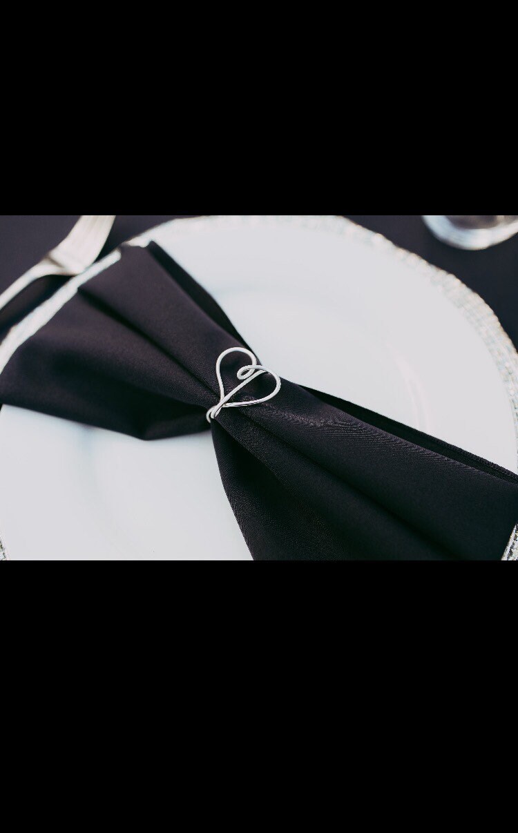 Napkin Rings Wedding Napkin Rings Party Decor Wedding Table Etsy