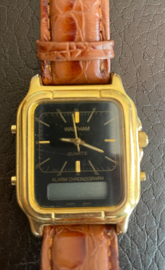 Vintage Waltham Chronograph Watch Gem