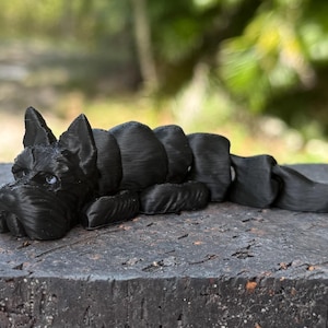 Giant Schnauzer Flexi / 3D print / desk pets / desk buddy / fidget / articulated figure