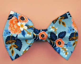 Floral Dog Bow Tie // Pet Bow Tie// Rifle Paper Co Pet Bow Tie