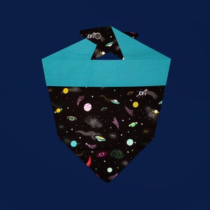 Solar System Bandana | Space Themed Pet Bandana