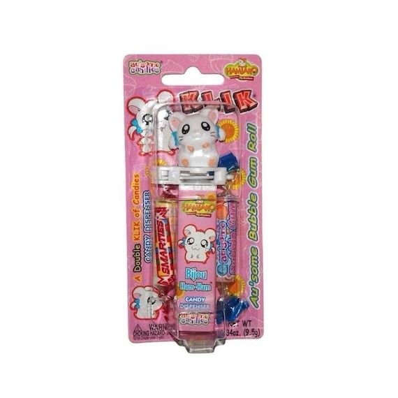 CHOOSE YOUR Vintage Hamtaro Klik Candies Dispenser — RARE Bijou