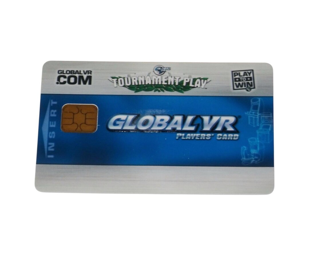 NEW Global VR Arcade Player's Card Tournament Play Need for Speed GT ...