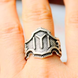 Turkish movie Turkey Knight adjustable ring, Dirilish worrier jewelry, Ottoman solder IYI