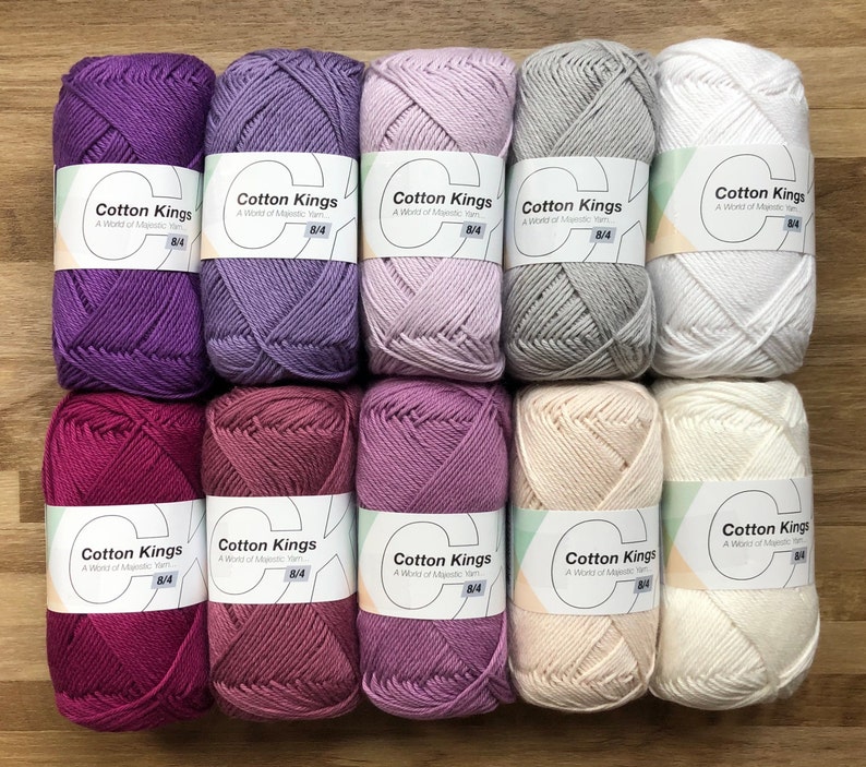 Cotton Kings 8/4 Solids 10 Colors 3.75ea 100 Natural Cotton Etsy