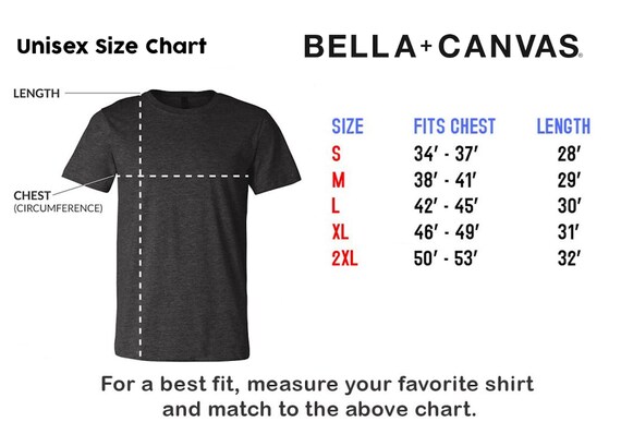 Crazy Shirts Size Chart
