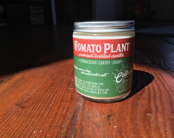 Tomato Plant Candle