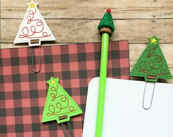 Clip de planificateur d'arbre de Noel