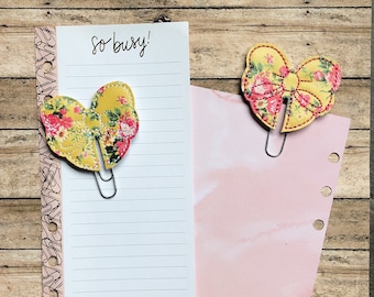 Agrafe pour agenda de noeud