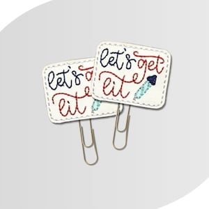 Firework Planner Clip | USA Planner Clip | Patriotic Planner Clip | July 4th Planner Clip | Red White Blue Planner Clip