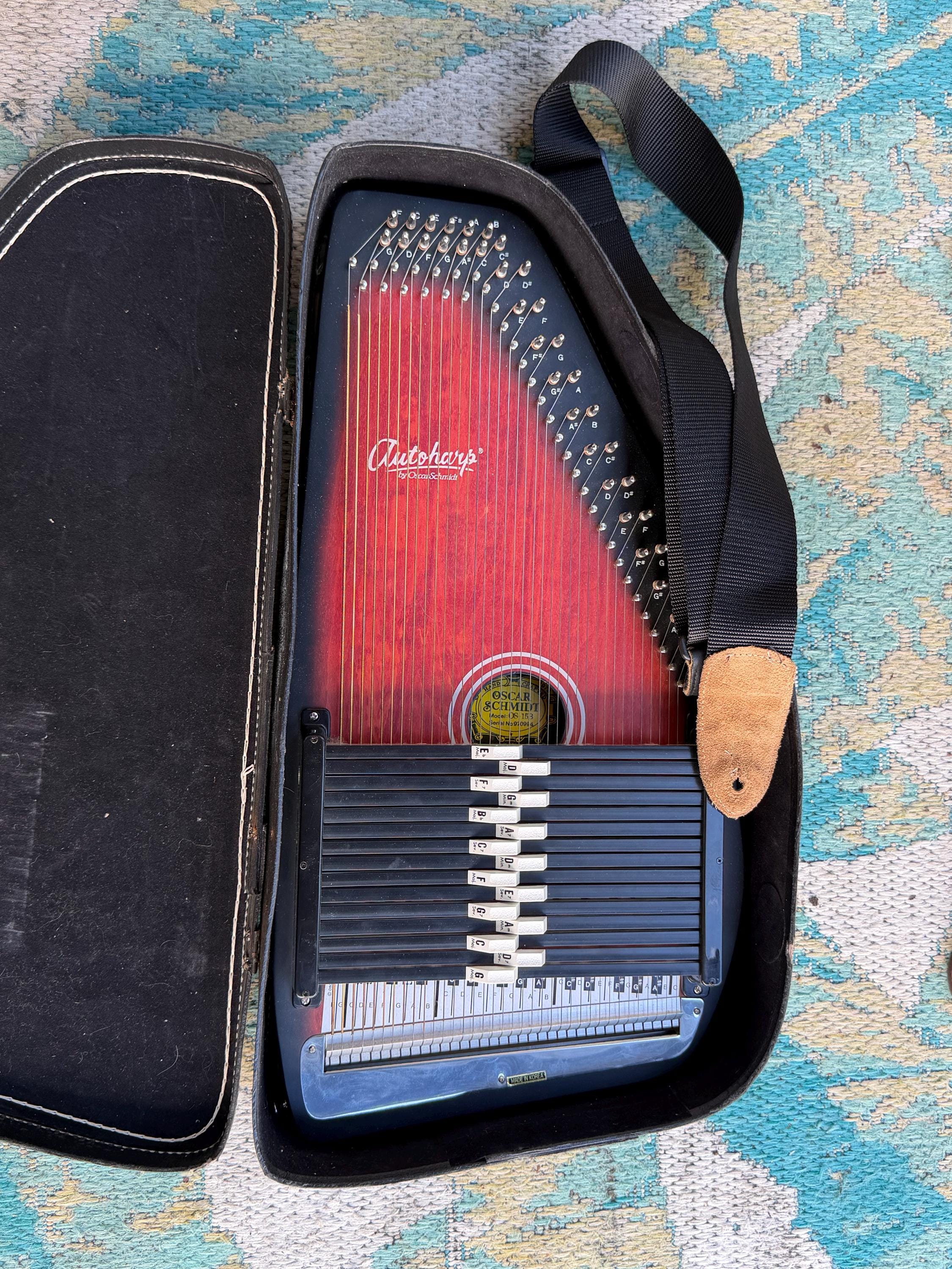 Autoharp Oscar Schmidt - Etsy
