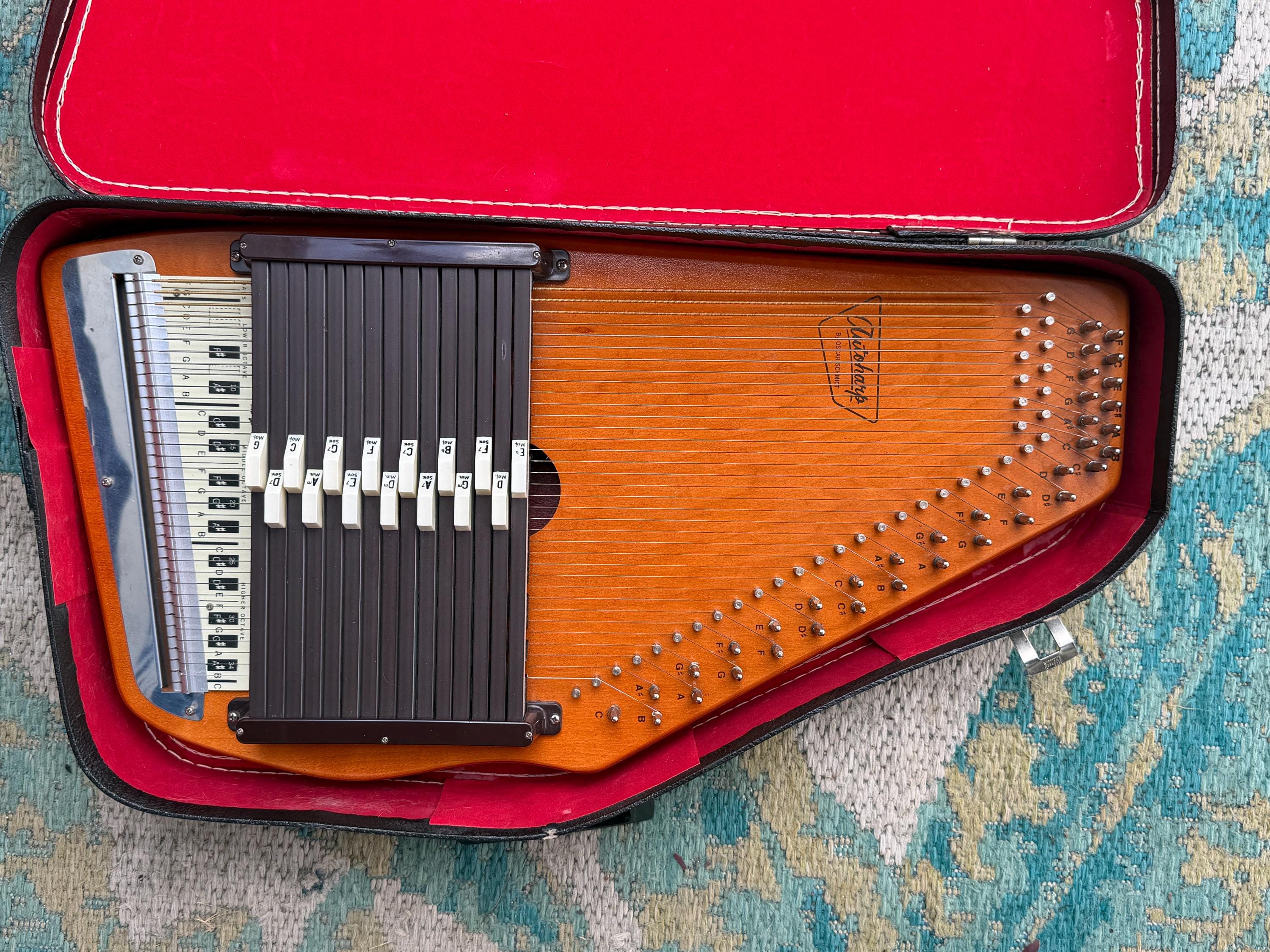 Oscar Schmidt Autoharp - Etsy
