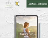Calm Your Mind Journal | Digital Self-Care & Mindfulness Planner for iPad and Printable Use