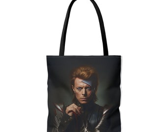 Tote Bag "We could be heroes" unique digital art, nice gift idea for birthday