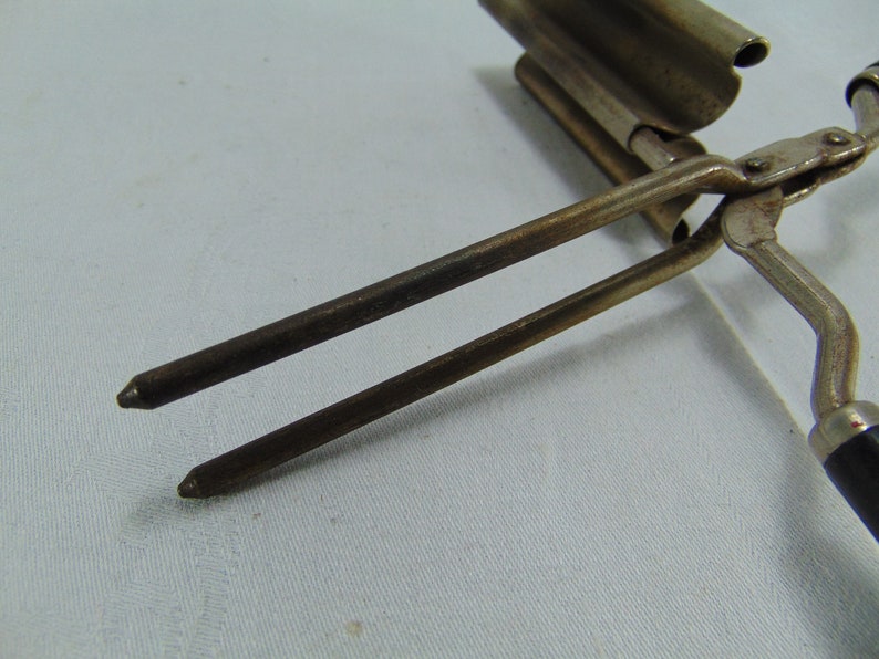 Vintage Hair Crimping Tongs Hair Crimping Iron années 1920 Etsy