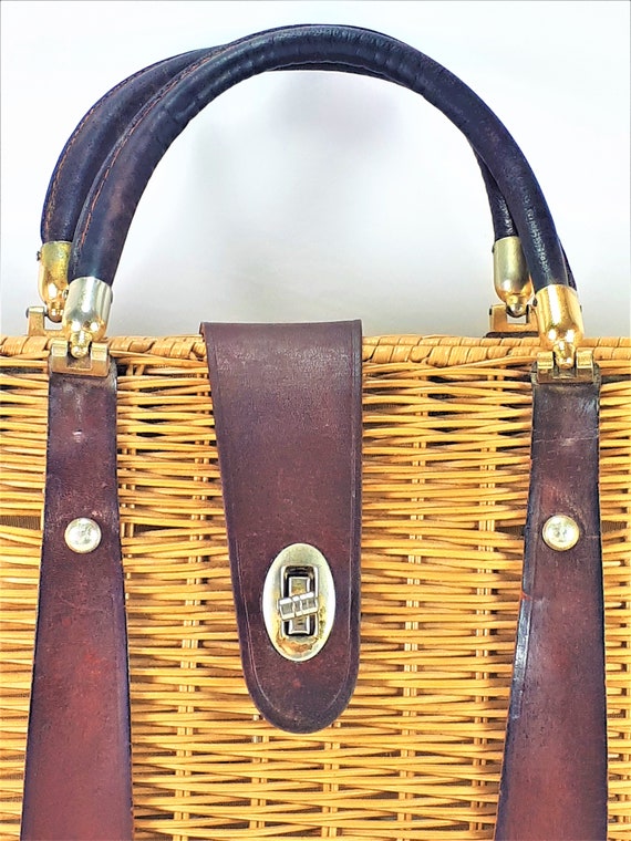 Double handle purse sales