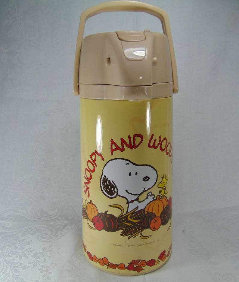 snoopy thermos