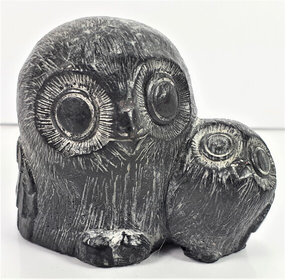 Hand Carved Owl Soapstone (JL) Hand Carved Owl Soapstone (JL)