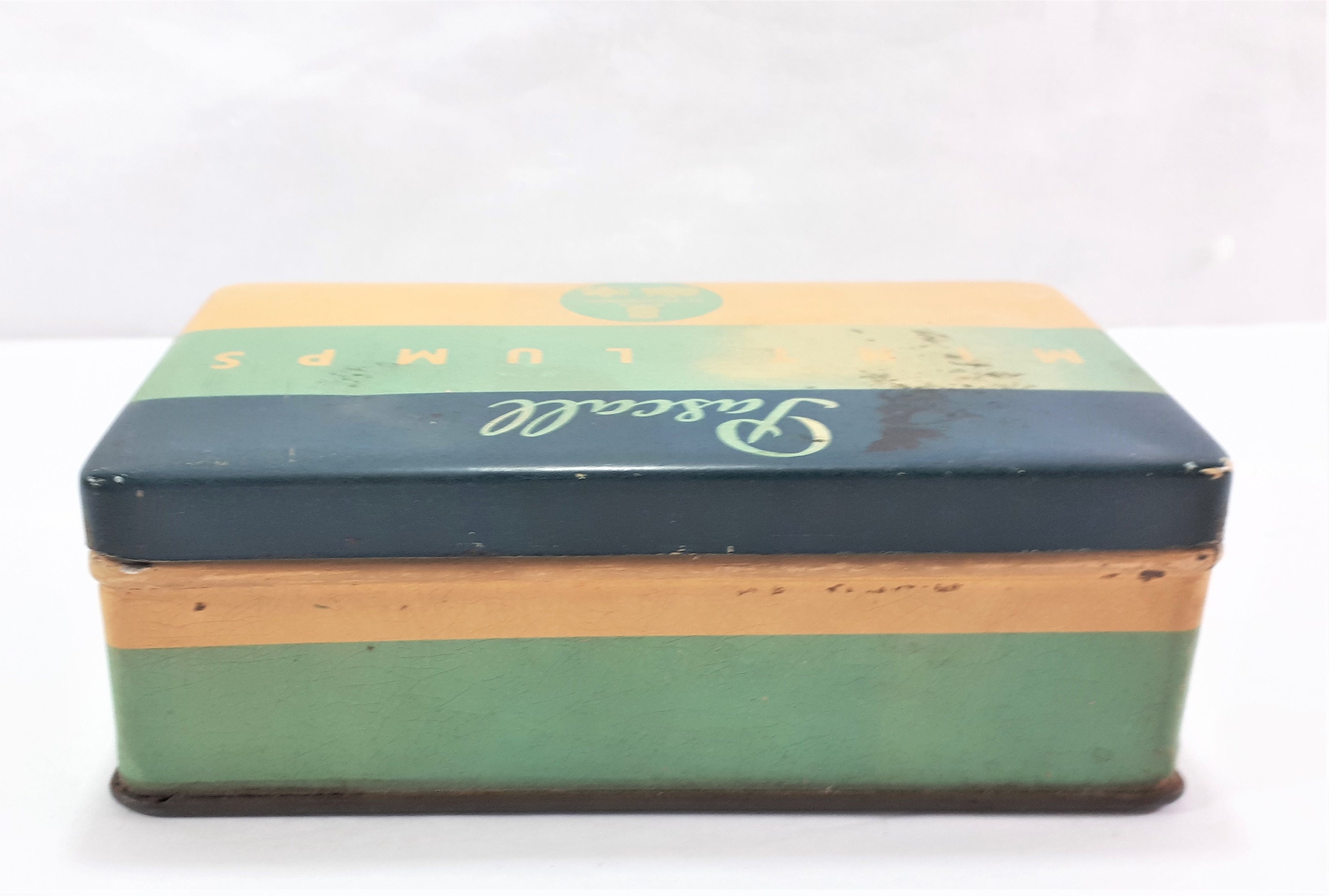 Pascall Mint Lumps Metal Tin Candy Tin Sweets Tin Advertising Etsy